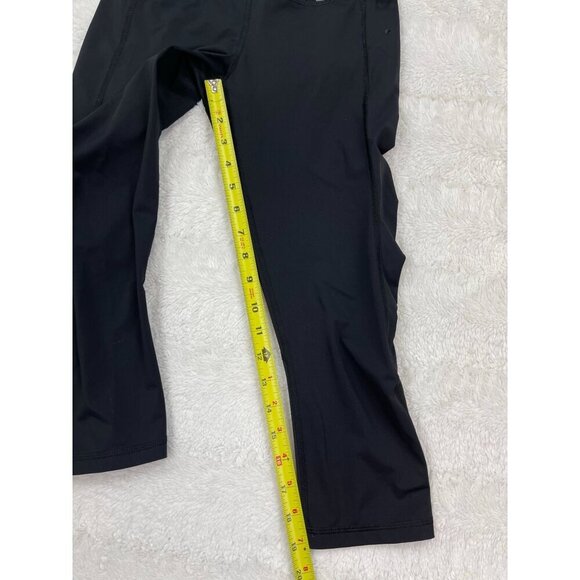 Lululemon Water Bound Capri Leggings 4 Black Black Stripe Waistband - Picture 9 of 9